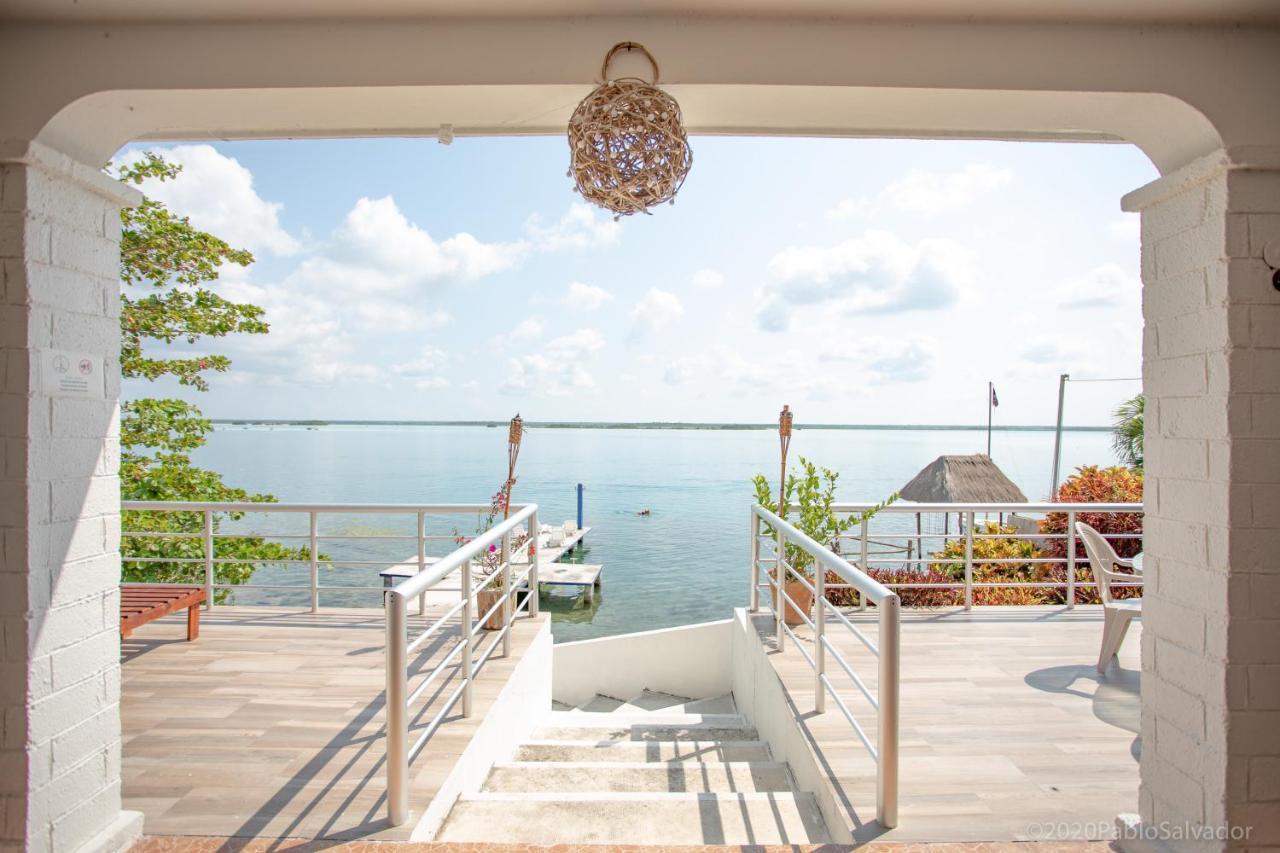 Casa Sol Y Luna Bacalar Bed & Breakfast Ngoại thất bức ảnh